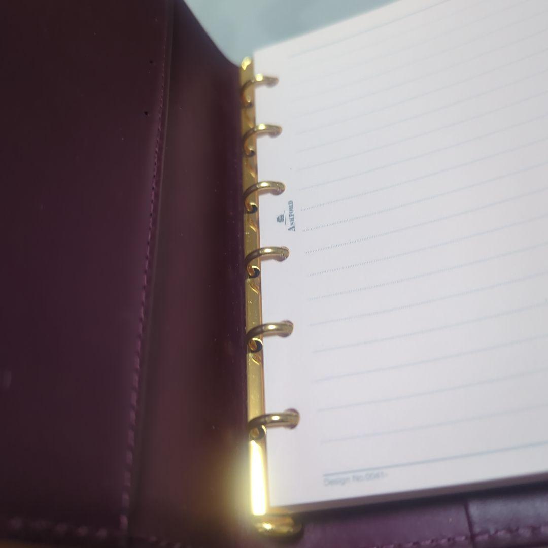 Louis Vuitton ルイヴィトン 手帳カバー ヴェルニ 6穴式 エナメル