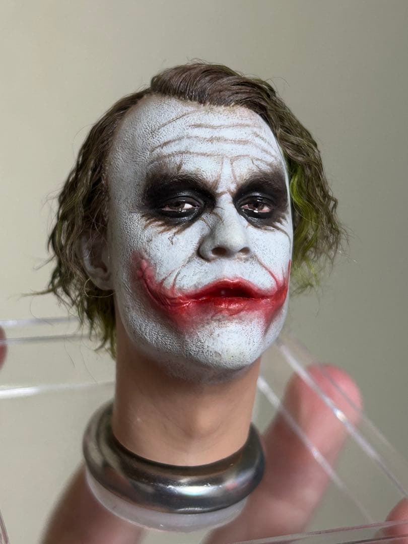 1/6 カスタム植毛ヘッド ダークナイト　ジョーカー 宴会Ver.