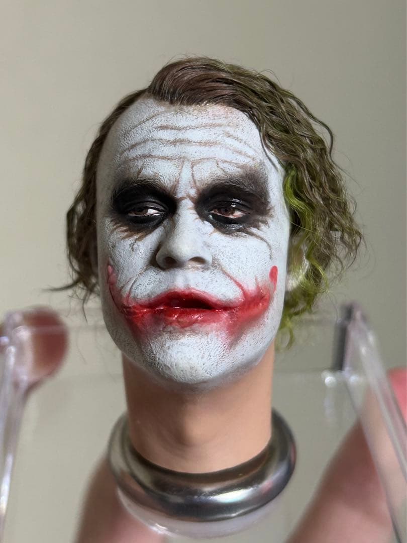 1/6 カスタム植毛ヘッド ダークナイト　ジョーカー 宴会Ver.