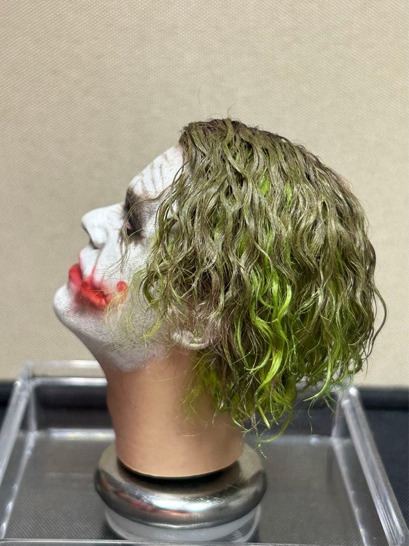 1/6 カスタム植毛ヘッド ダークナイト　ジョーカー 宴会Ver.