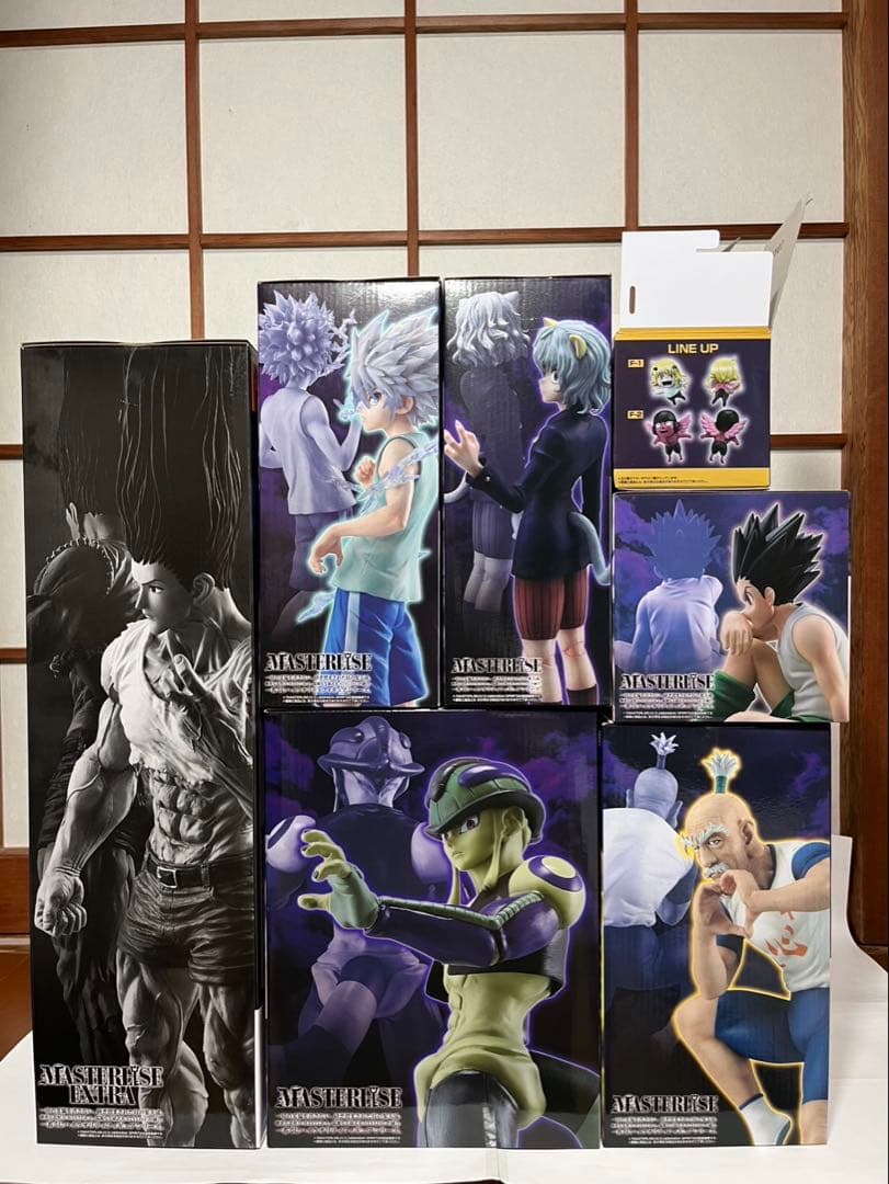 一番くじ　ハンターハンター ラストワン　A B C D E F セミコンプ