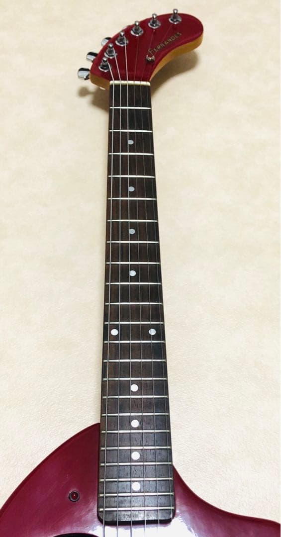 【美品】ZO-3 レッド アンプ内蔵ミニギター ヘッドフォン端子付 ぞうさん