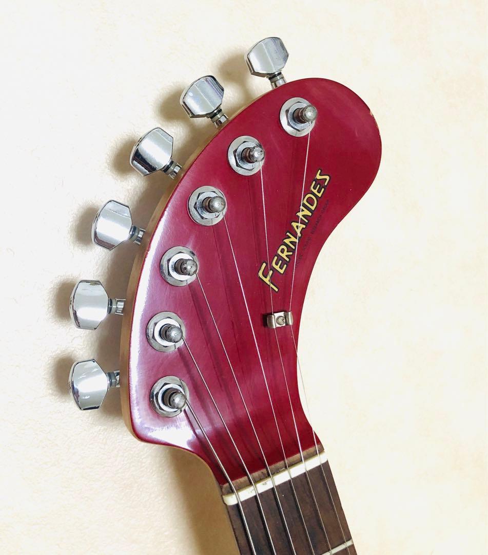 【美品】ZO-3 レッド アンプ内蔵ミニギター ヘッドフォン端子付 ぞうさん