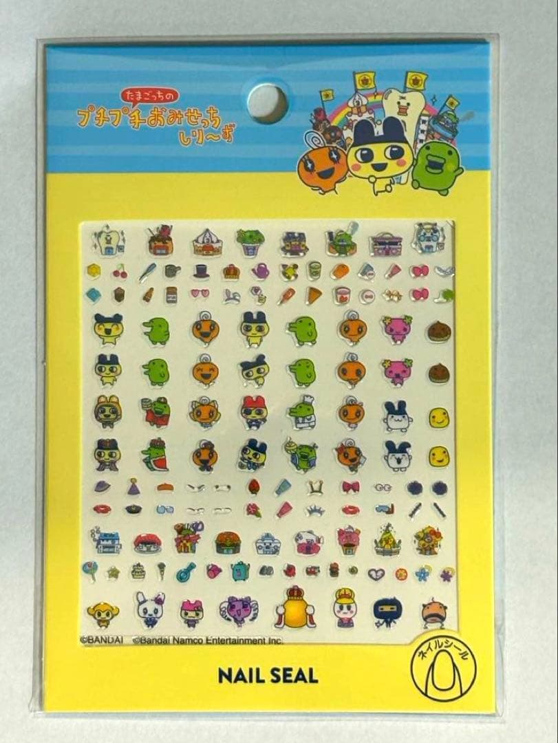 【正規品】たまごっちポンボンドロップシール　シール帳　完成品