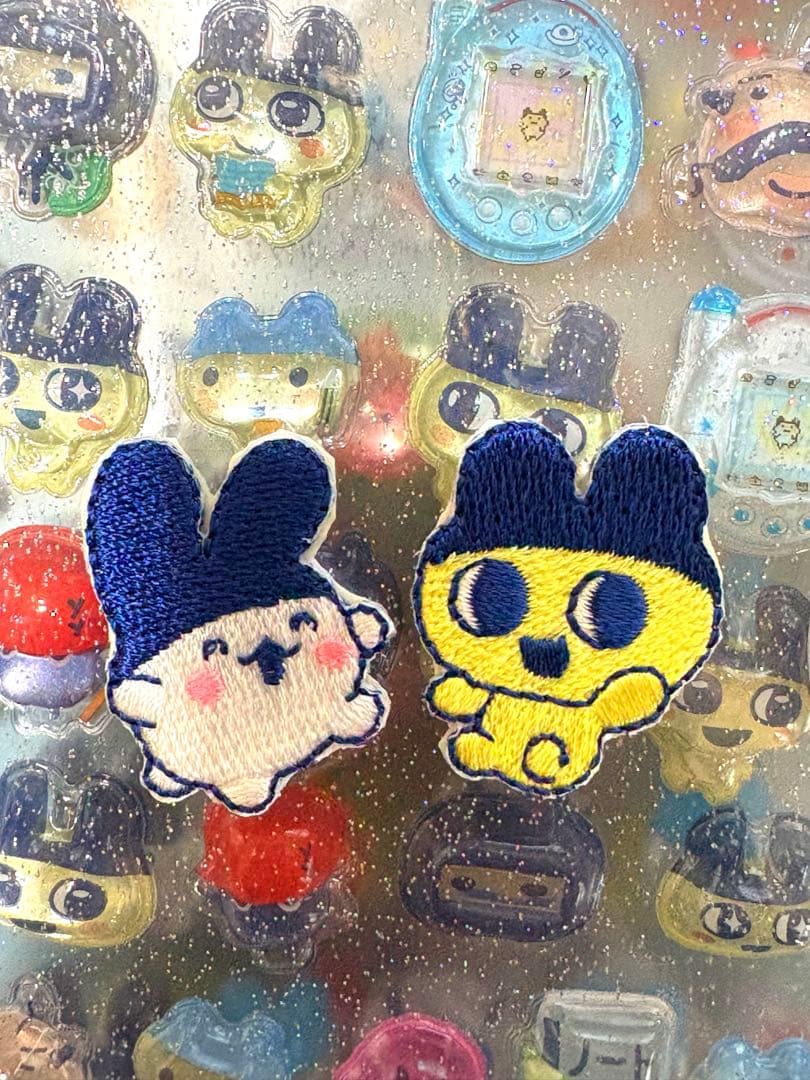 【正規品】たまごっちポンボンドロップシール　シール帳　完成品