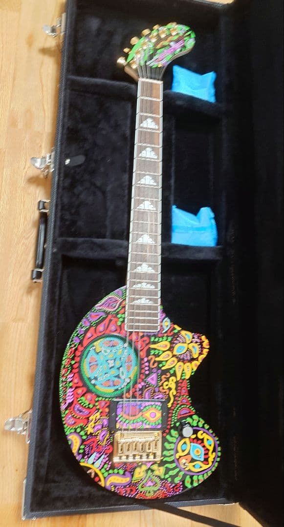 【19日迄値引】FERNANDES ZO-3 hide サイケ ハードケース付き