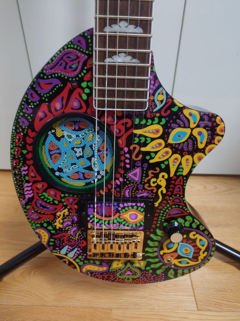 【19日迄値引】FERNANDES ZO-3 hide サイケ ハードケース付き