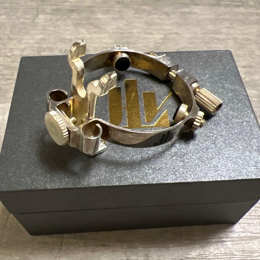 JLV テナーサックスリガチャー　銀メッキ【本日22:00までの出品とします】