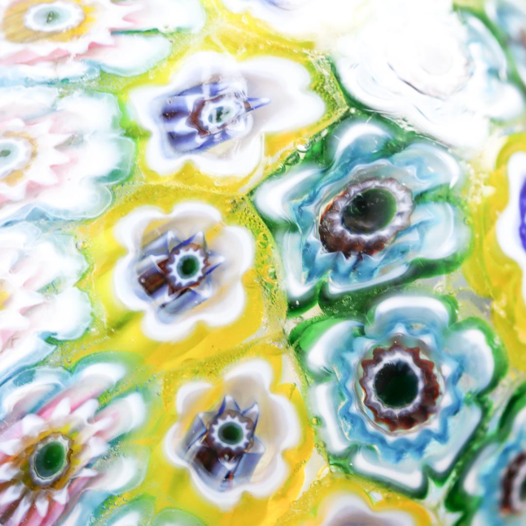 ベネチアンガラス Murano Glass ミルフィオリ カメ ペーパーウエイト