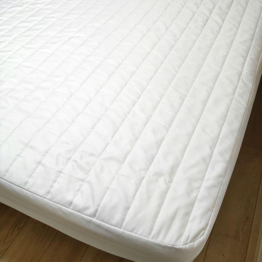 無印良品 脚付きマットレス 高密度ポケットコイル/ダブル
