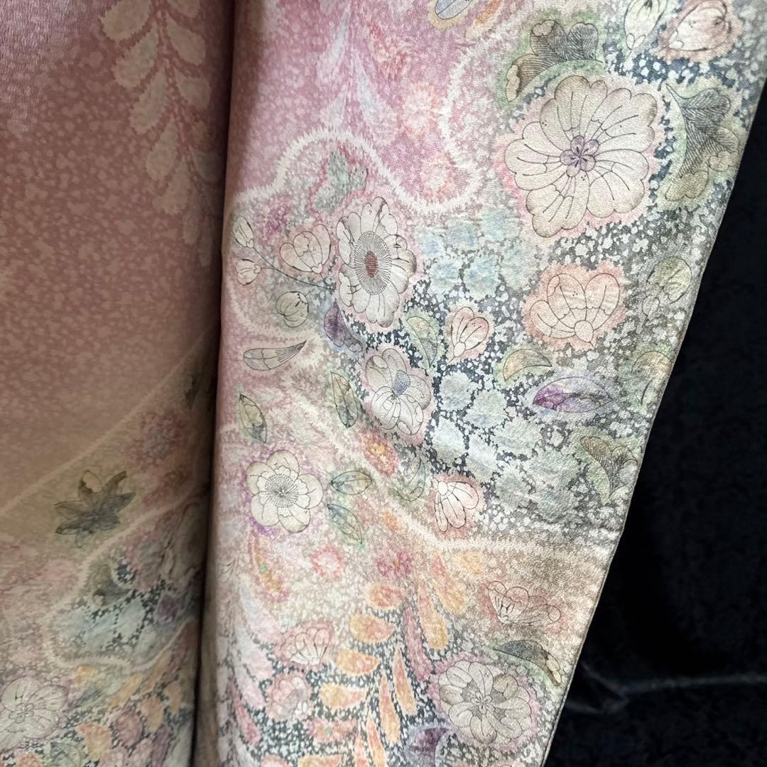 美品　辻ヶ花　辻が花　金通し　ぼかし　逸品　フルセット　振袖　振り袖