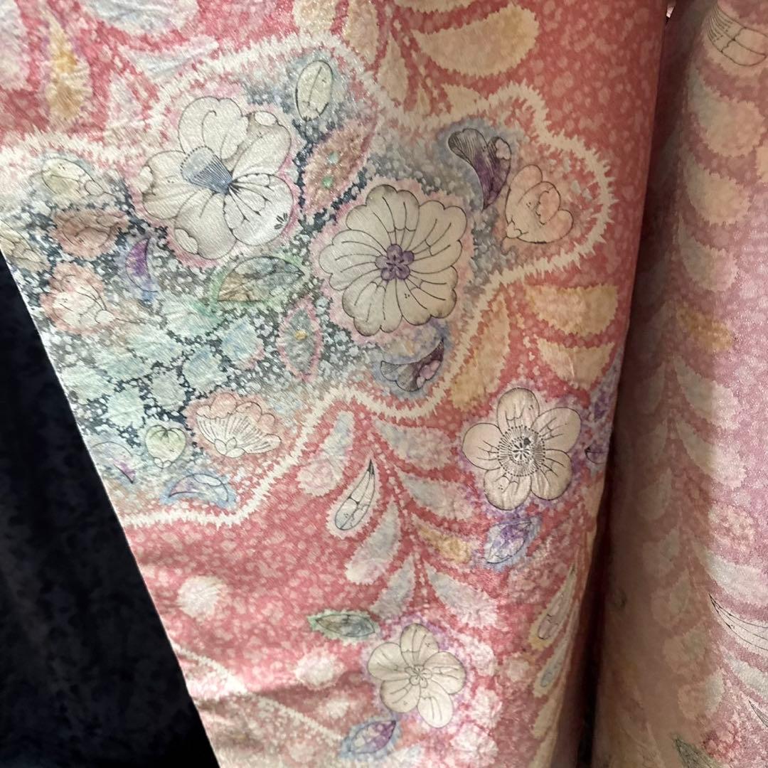 美品　辻ヶ花　辻が花　金通し　ぼかし　逸品　フルセット　振袖　振り袖