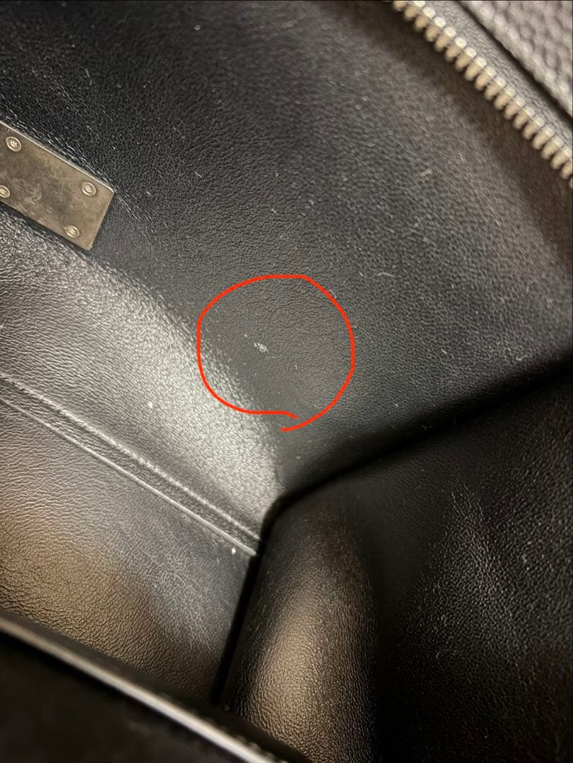 1/28まで出品 CELINE トラペーズ ブラックレザー ハンドバッグ