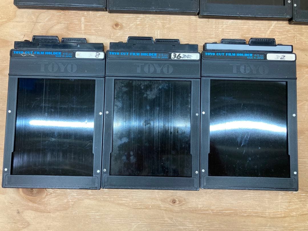 フィルムホルダー1個 TOYO 4×5 カットフィルムホルダー 7個 まとめ