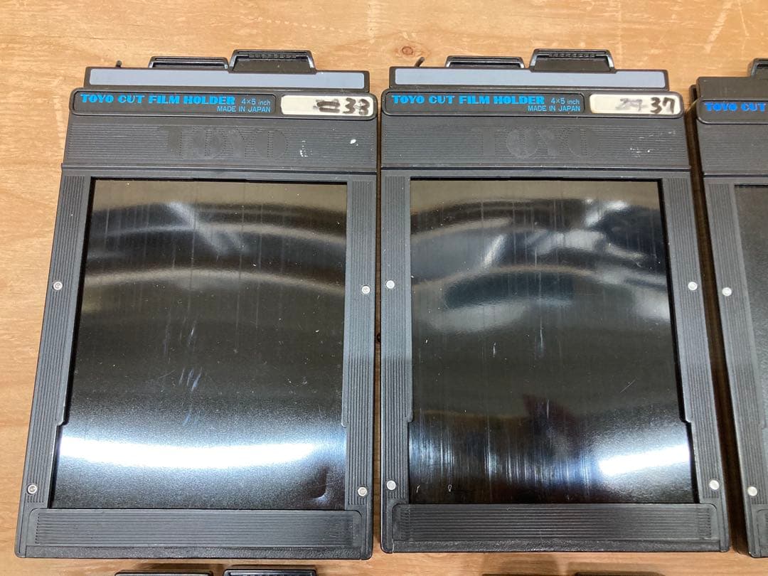 フィルムホルダー1個 TOYO 4×5 カットフィルムホルダー 7個 まとめ