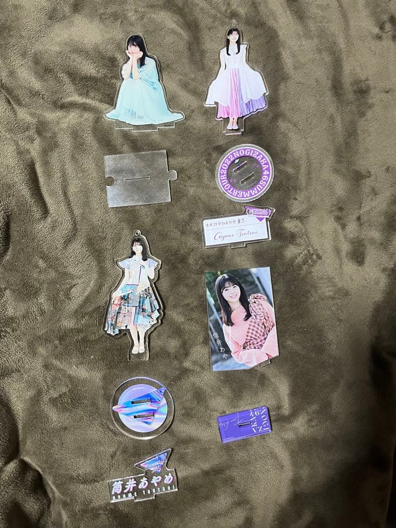 k*a様 筒井あやめ グッズ まとめ売り タオル アクリルスタンド 缶バッジ キ
