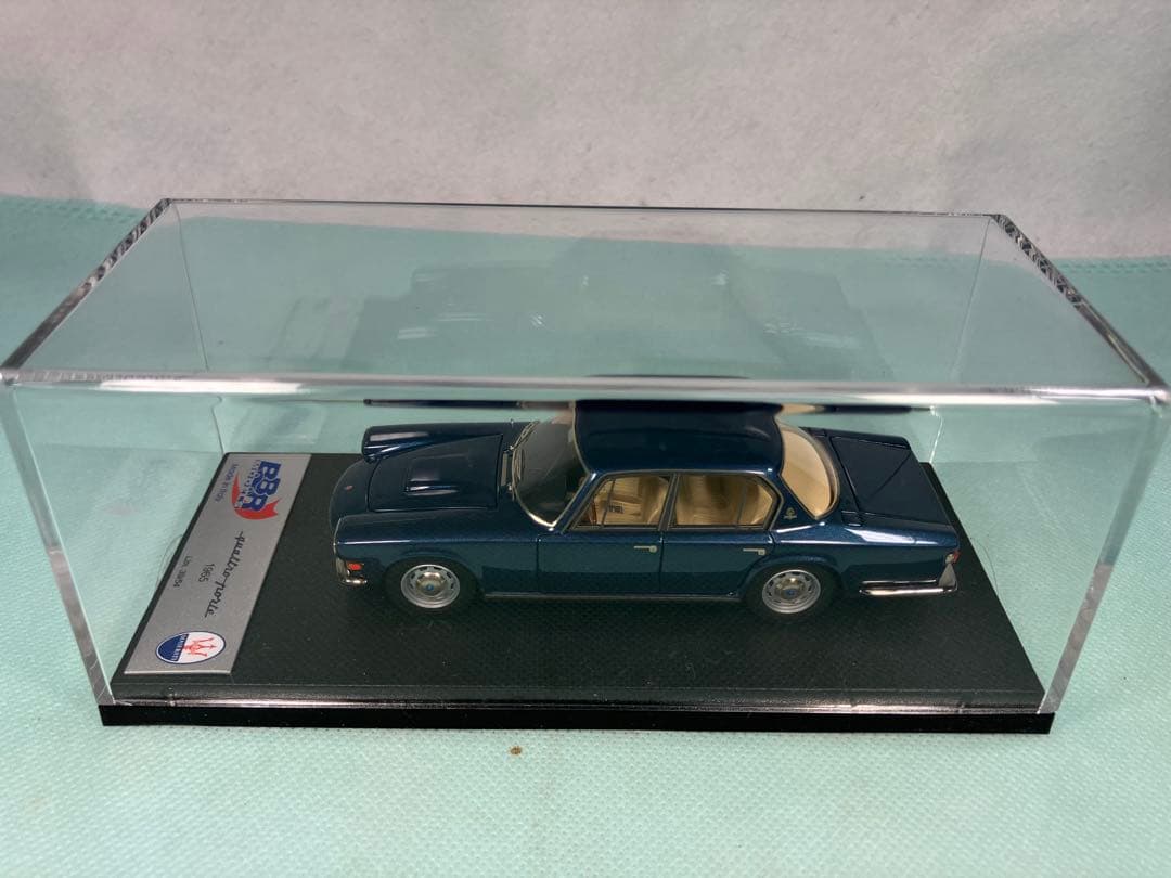 ＢＢＲ　マセラティ　クアトロポルテ　１９６５年　ダークブルー