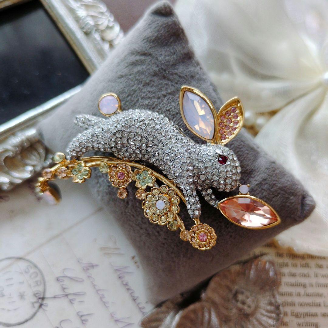 ABISTE アビステ 卯 ウサギ ブローチ ラビット 干支 2023 限定品