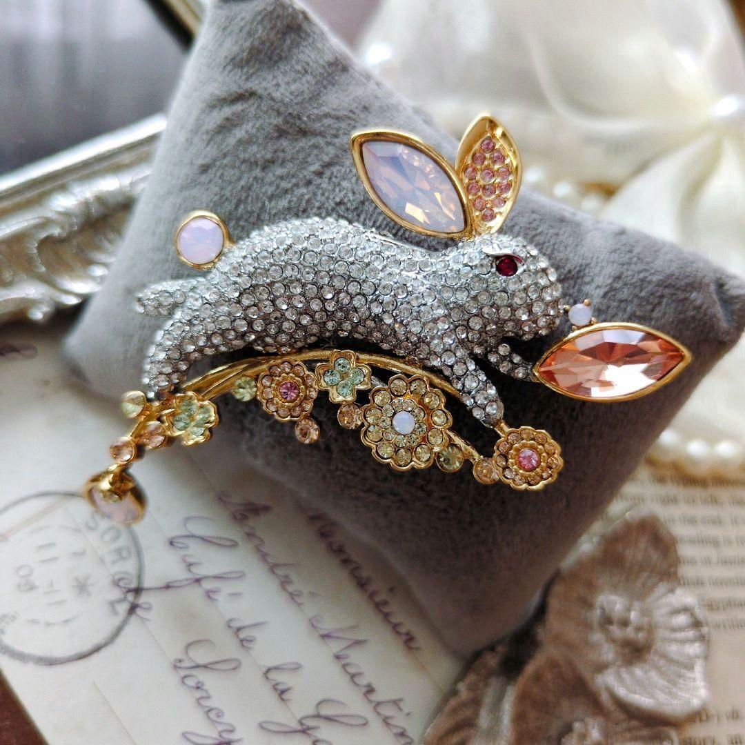 ABISTE アビステ 卯 ウサギ ブローチ ラビット 干支 2023 限定品