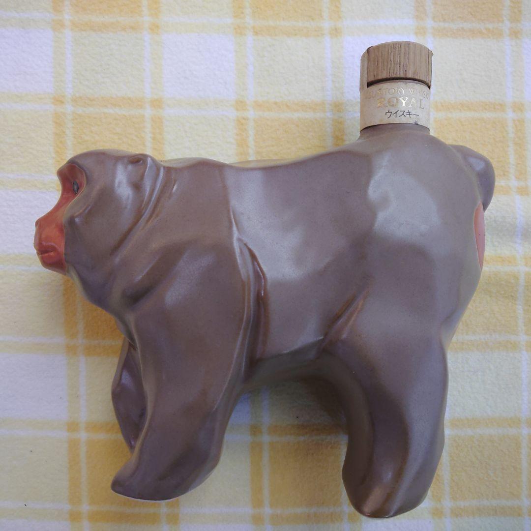 【未開栓】サントリーウイスキー ローヤル 600ml　干支　申歳　陶器ボトル