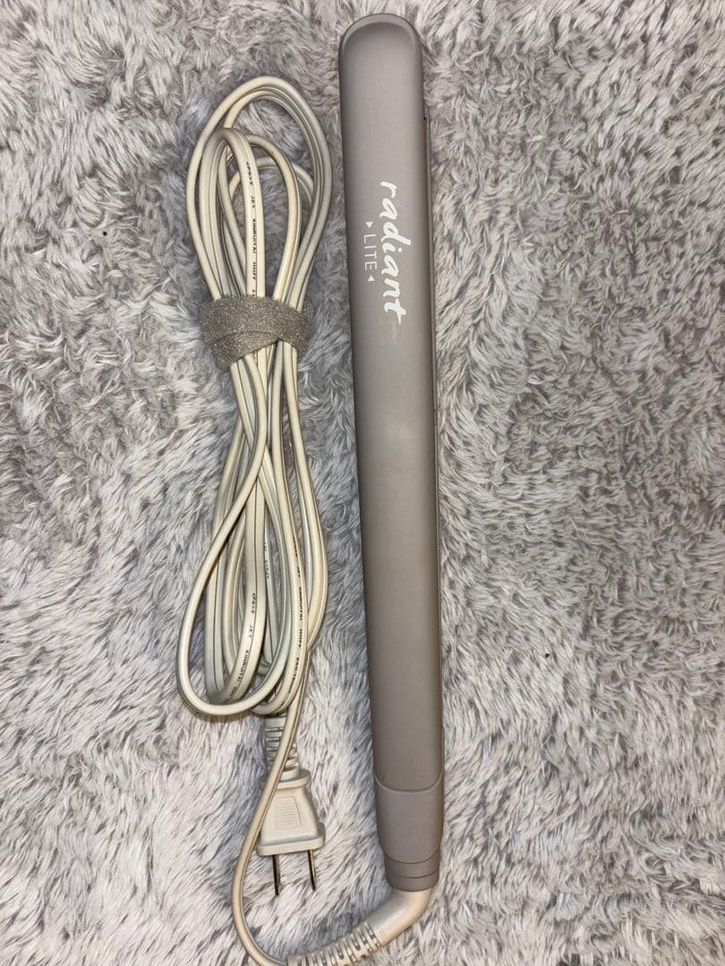 radiant ストレートヘアアイロン グレー