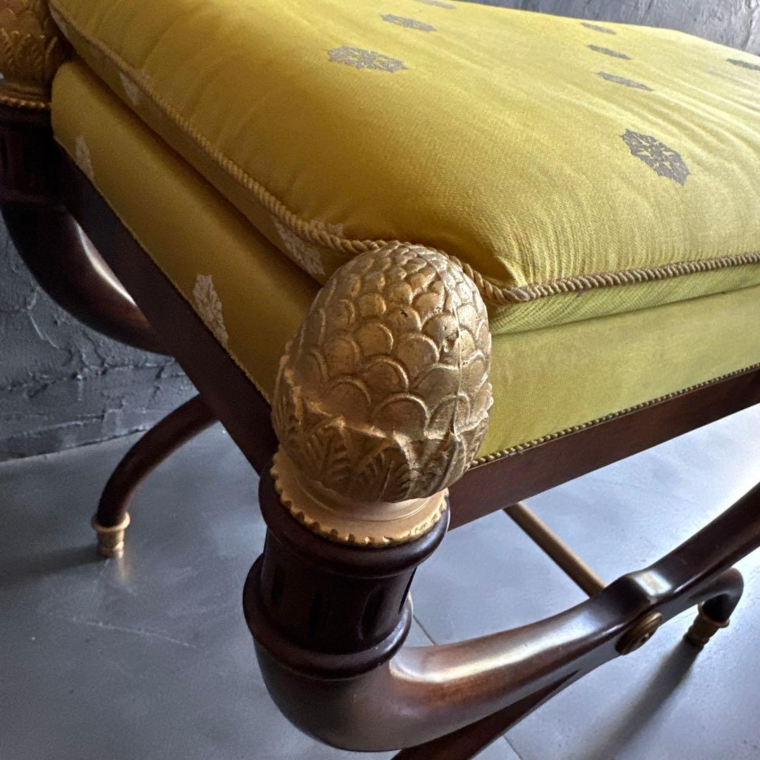 びっくりな瞬間的お値下げ❣️シノワズリなチェア　腰掛けに　スツール