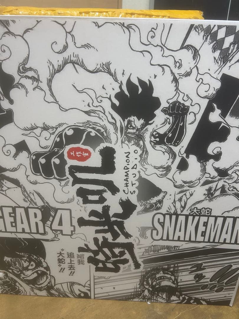 【新品】ワンピース ルフィ スネイクマン ギア4 フィギュア ガレージキット