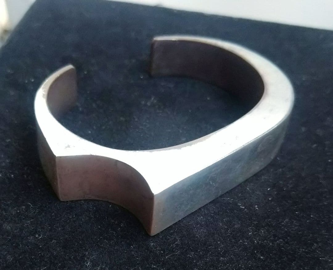 K メキシコ ビンテージ バングル シルバー925 メキシカンジュエリー