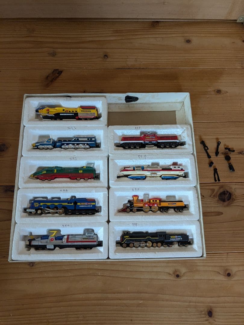 超合金　銀河鉄道999 スタートレイン ナインボックス 超合金　松本零士