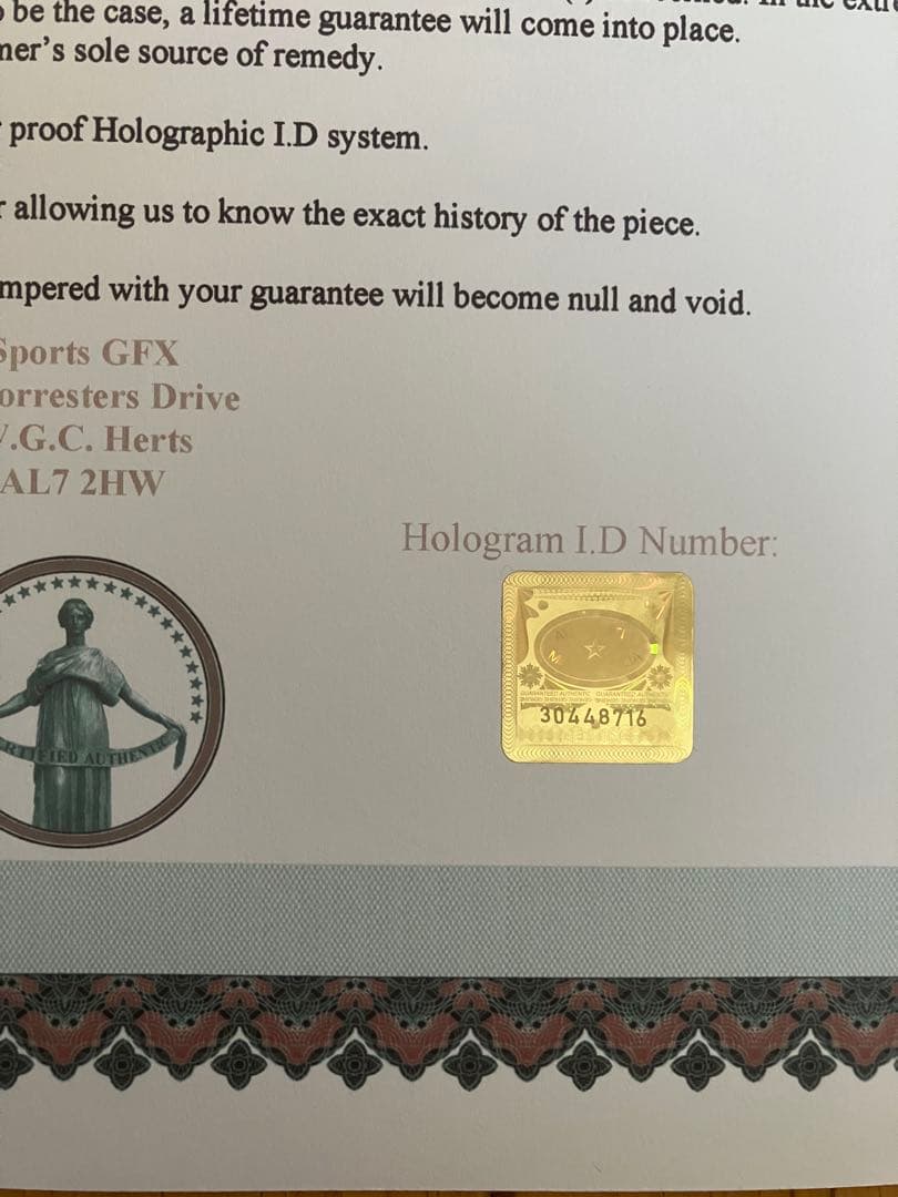 F1 ナイジェルマンセル　ウィリアムズ　ルノー　直筆サイン入り　証明書付き