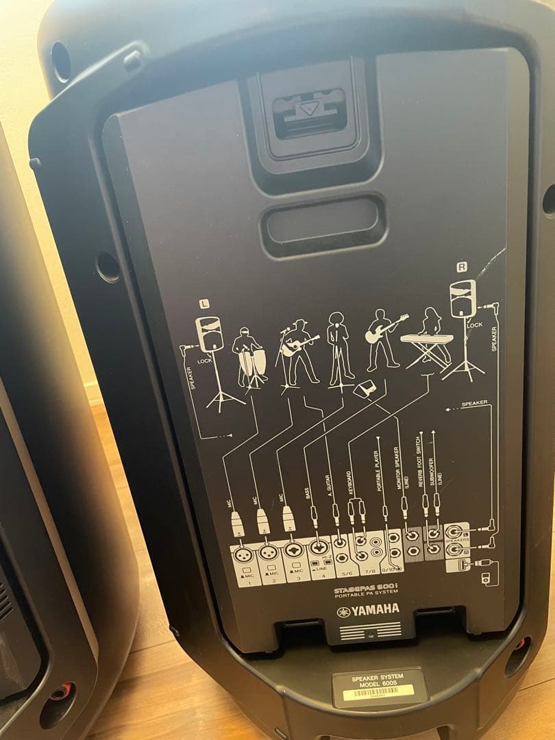 YAMAHA STAGEPAS 600i + スピーカースタンドセット