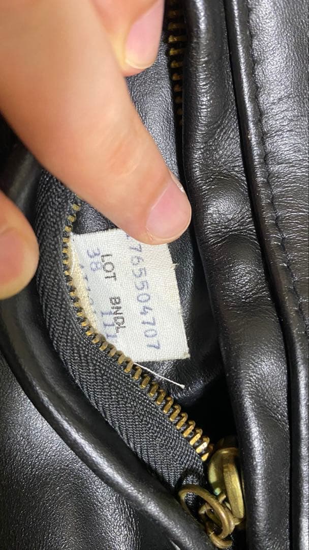 Schott シングルライダースジャケット AT101 サイズ38