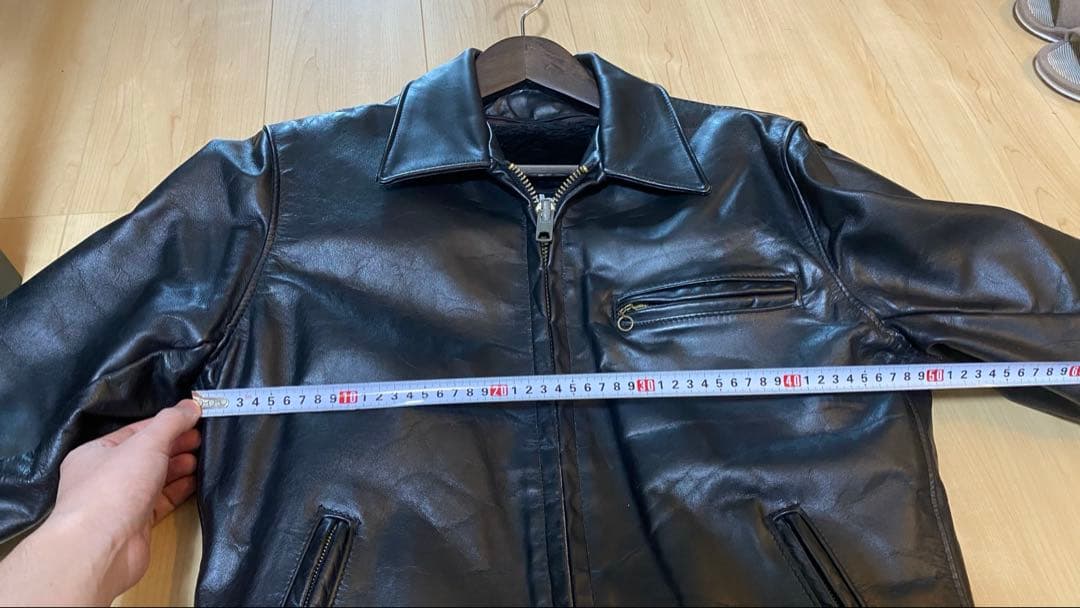 Schott シングルライダースジャケット AT101 サイズ38