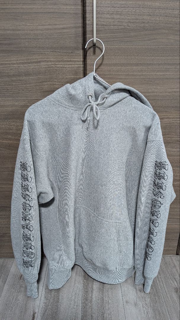 HIDE AND SEEK ハイドアンドシーク リバースウィーブパーカー グレー