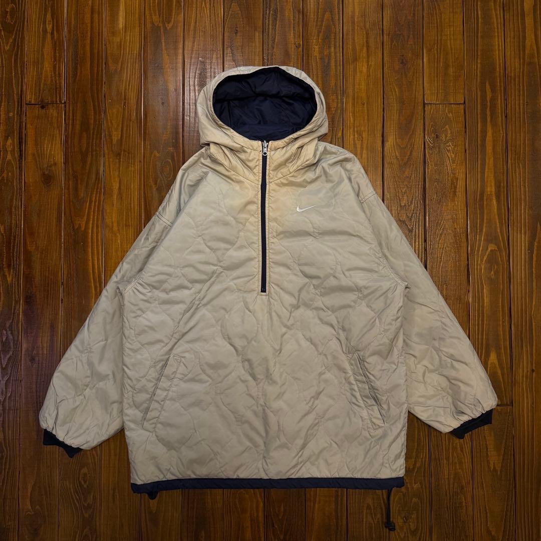【NIKEナイキ】リバーシブル　アノラックパーカー ナイロンジャケット