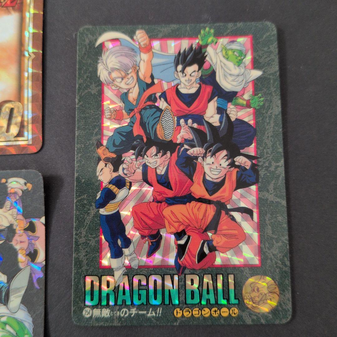 DBZ カードダス 1000シリーズ 3枚セット　ドラゴンボール　ホロ