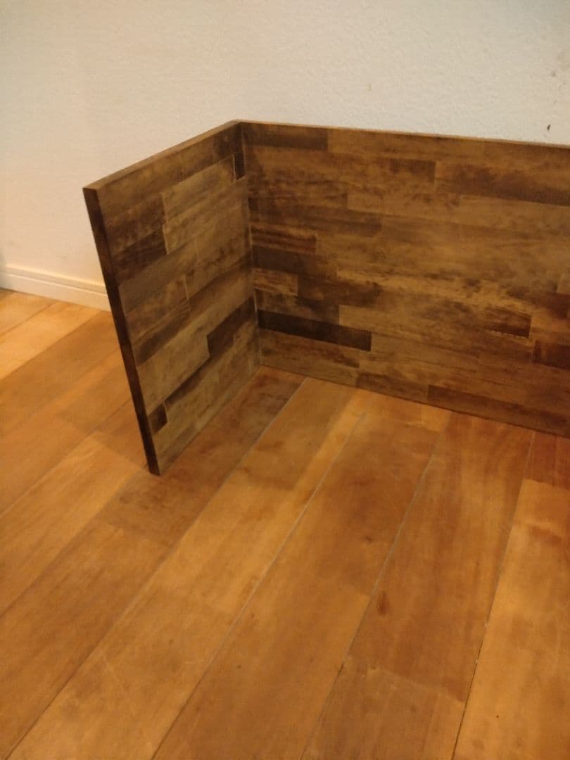 木製　ハンドメイド　オーダー　コの字　ワトコオイル　スツール　サイドテーブル