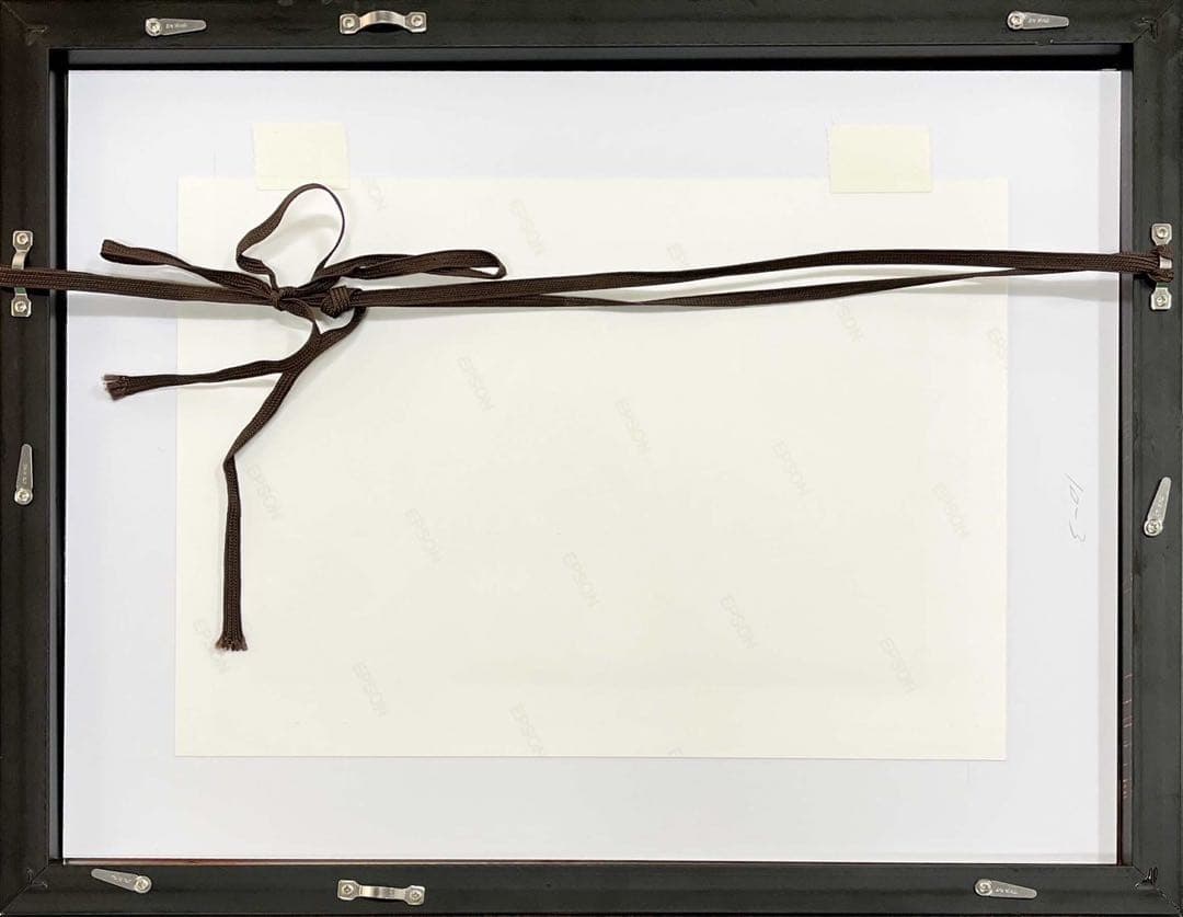 荒木経惟 写真作品 花 サイン入 額装