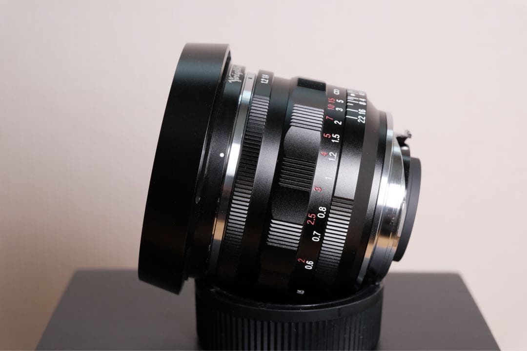 美品 NOKTON 40mm F1.2 Aspherical 純正フード付