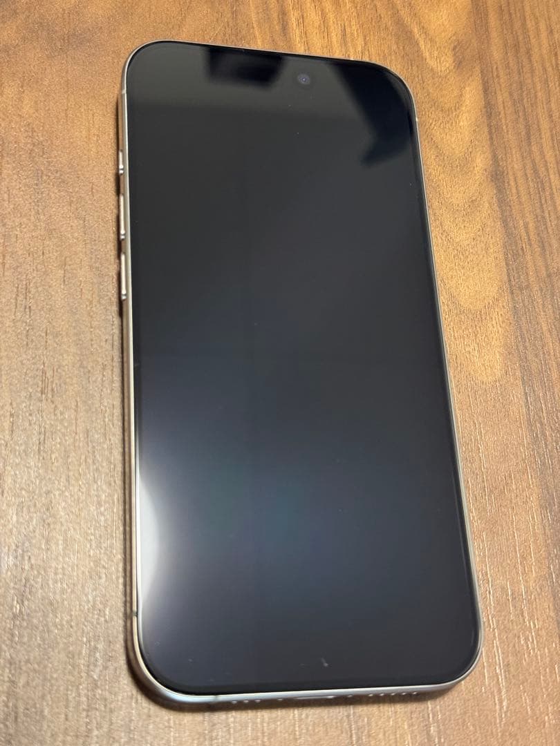 iPhone 15 pro 256GB ナチュラルチタニウム　ジャンク
