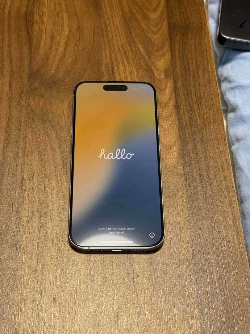 iPhone 15 pro 256GB ナチュラルチタニウム　ジャンク