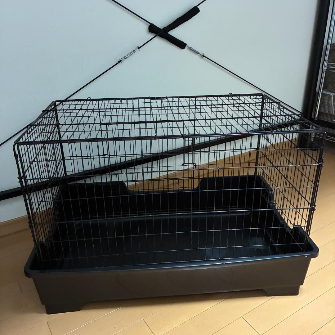 サンコー ワイルドホーム 82×51×52.5cm フェレット小動物飼育用ケージ