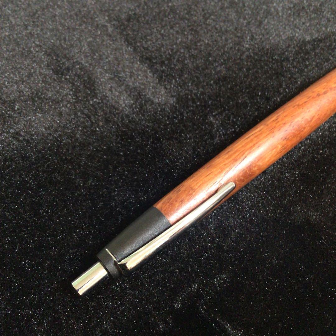 野原工芸　花梨　シルバー　ボールペン　スタンダード