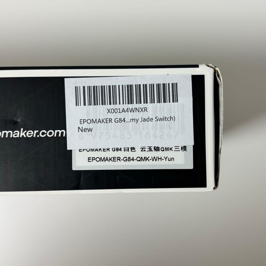 EPOMAKER G84 80% キーボード ホワイト