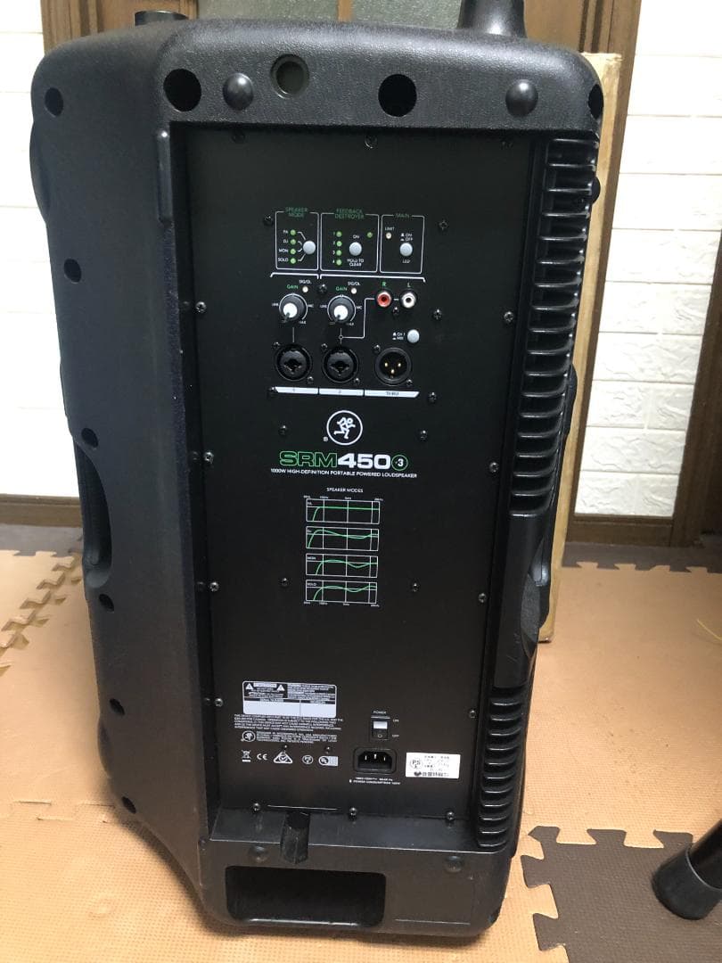 MACKIE SRM450v3 パワードスピーカー 音響特機物