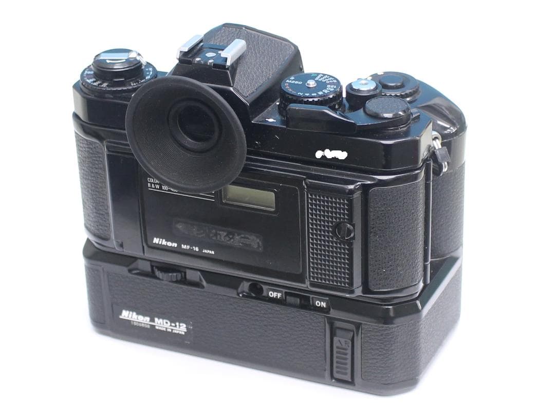 Nikon FE2 + MD-12 動作未確認 ニコン ジャンク
