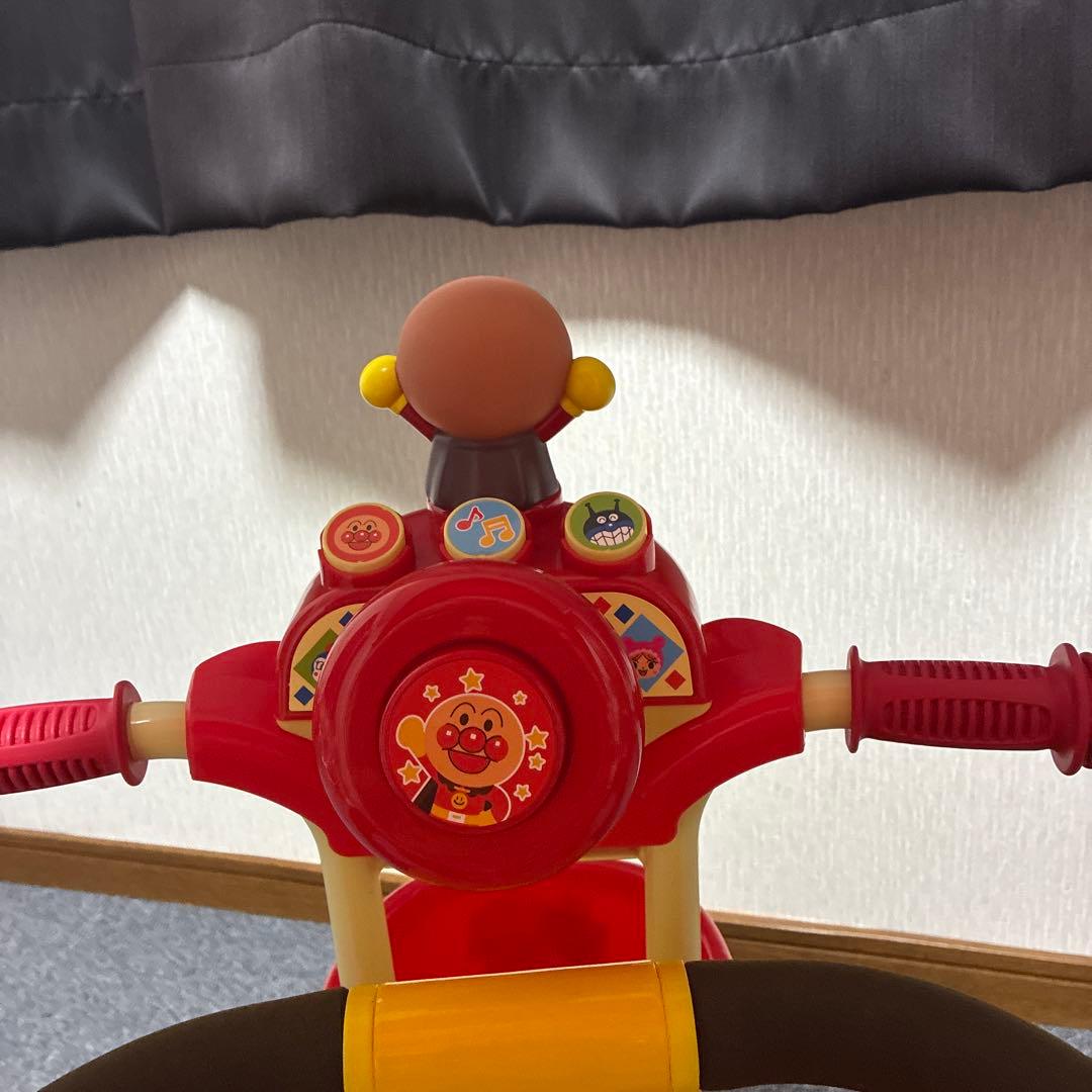 アンパンマン 三輪車 音声 おしゃべり アンパンマン バイキンマン キッズ 子供