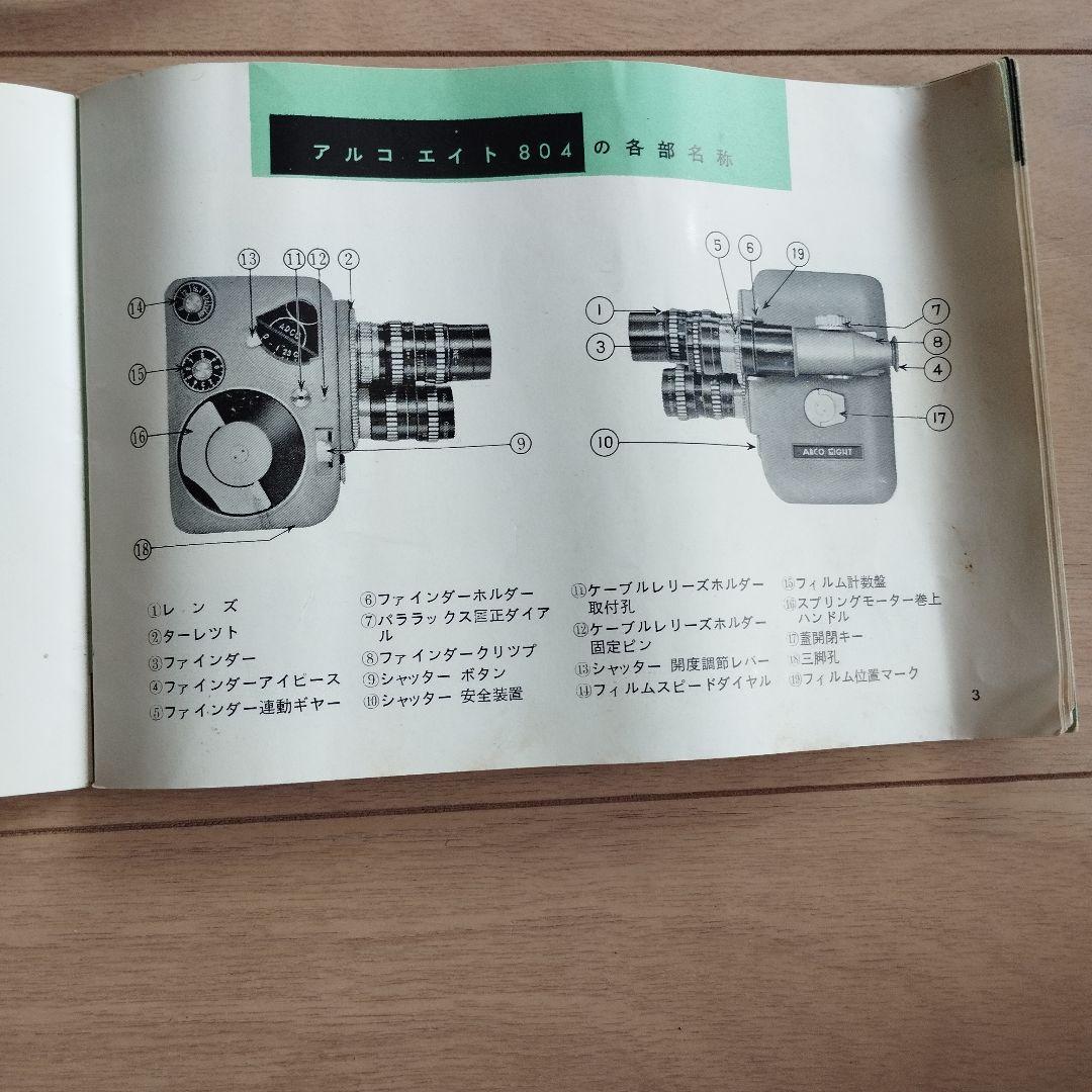 ARCO EIGHT アルコエイト　モデル804　説明書、ケース付き