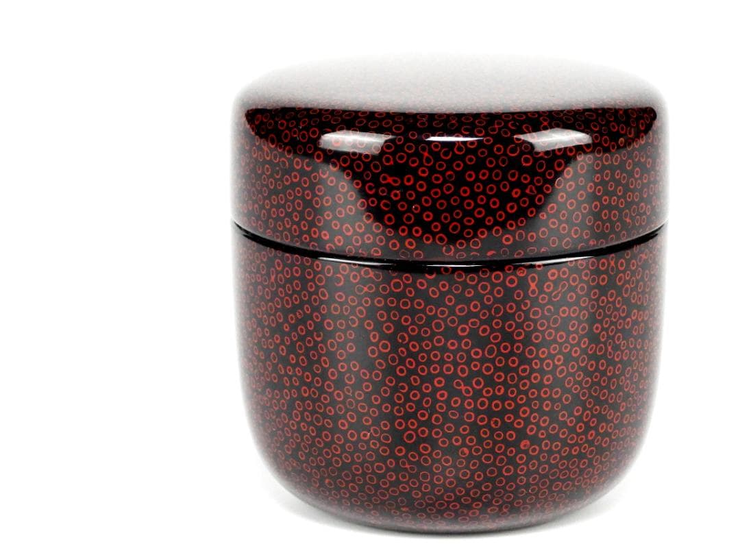 津軽塗 藤野興蔵 七々子塗 棗 共箱 漆器 煎茶道具