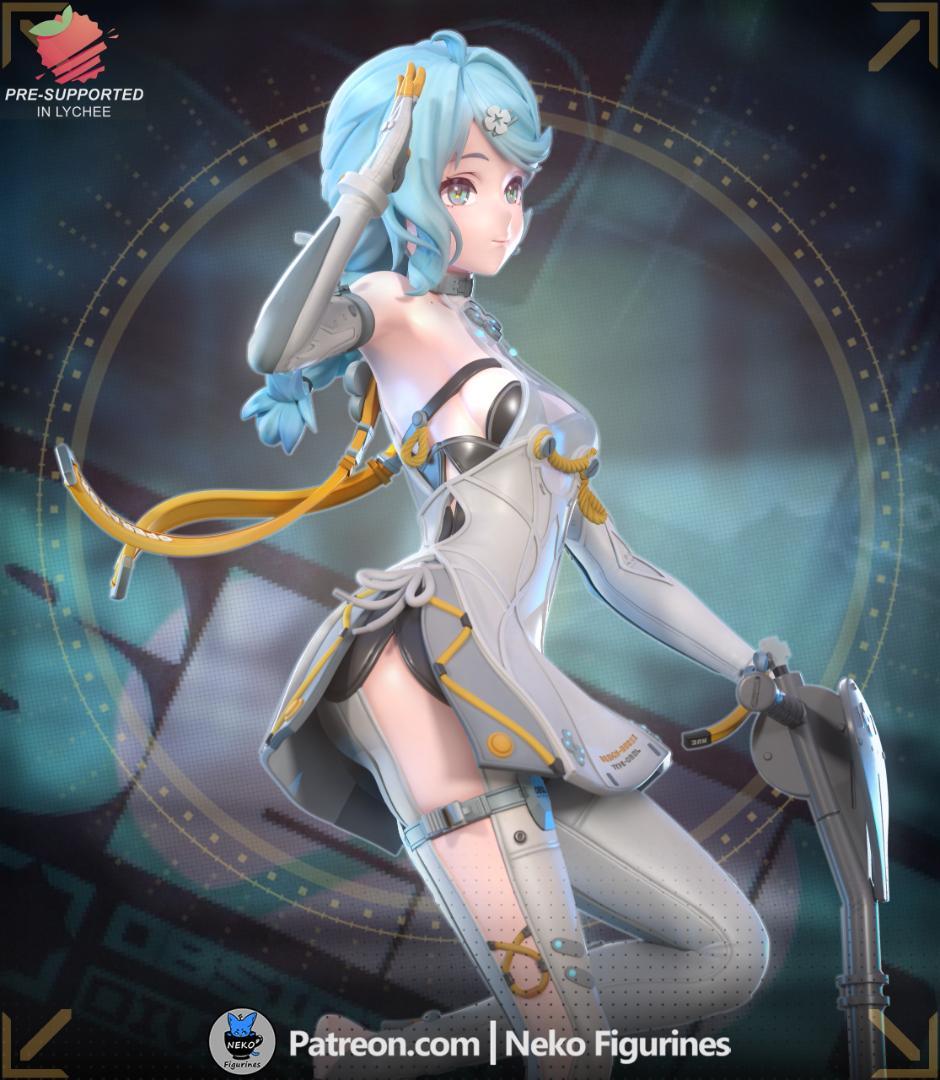 1/7正規品ガレージキット ゼンゼロ シード / 未塗装未組立